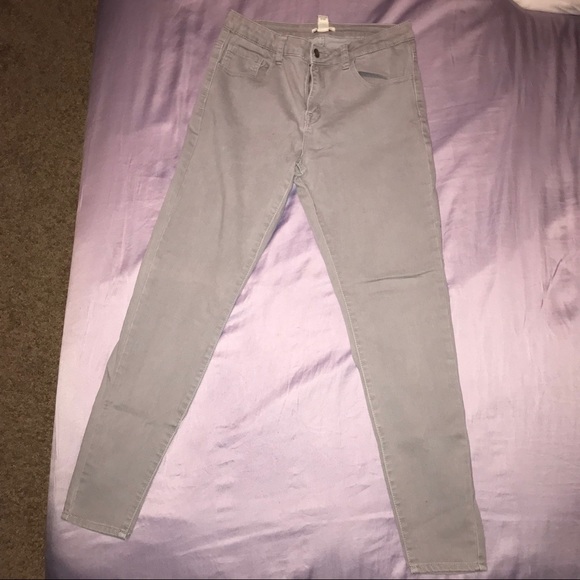 Grey Skinny Jeans - Picture 1 of 3